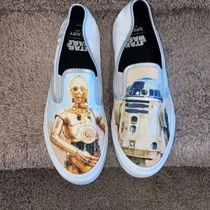 Sperry Star Wars slip ons sz Mens 9 / Womens 10.5